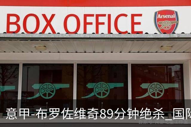 意甲-布罗佐维奇89分钟绝杀 国际米兰夺主场3连胜